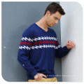 Men′s 100% Cashmere V Neck Pullover Sweater China Factory